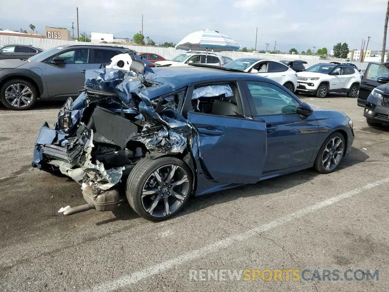 3 Photograph of a damaged car 2HGFE4F81SH330990 HONDA CIVIC 2025
