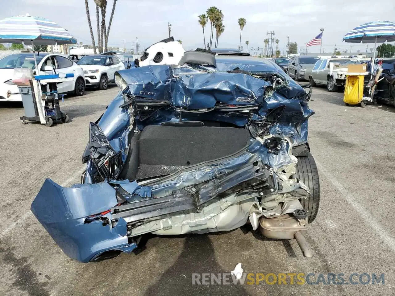 6 Photograph of a damaged car 2HGFE4F81SH330990 HONDA CIVIC 2025