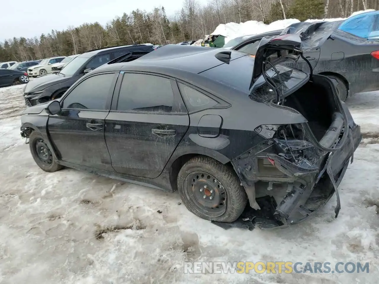 2 Photograph of a damaged car 2HGFE4F82SH002400 HONDA CIVIC 2025