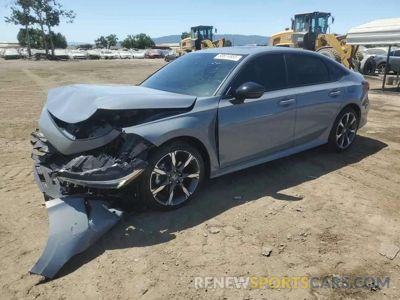 1 Photograph of a damaged car 2HGFE4F82SH304091 HONDA CIVIC 2025