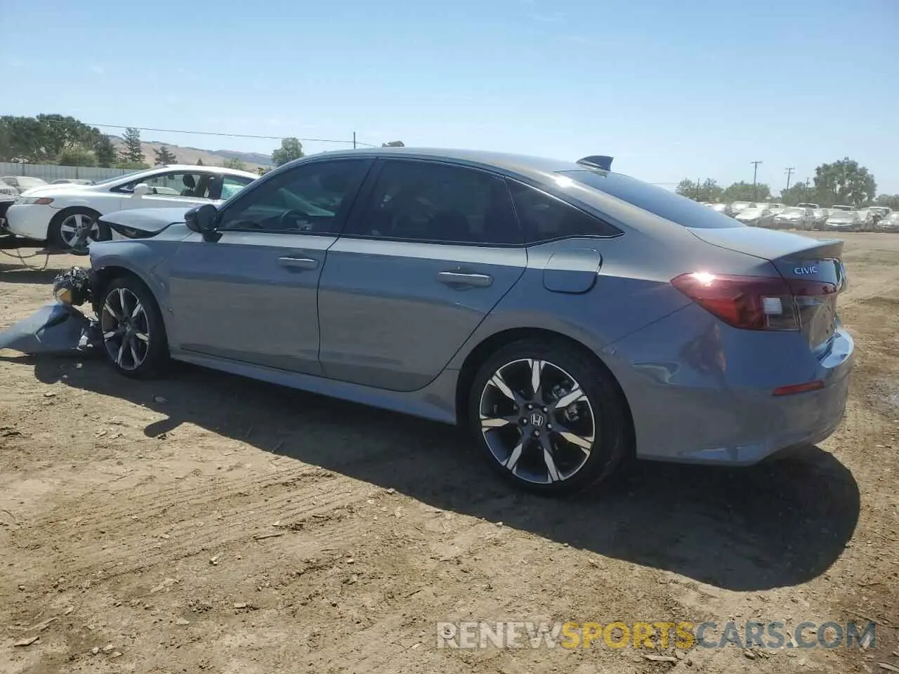 2 Photograph of a damaged car 2HGFE4F82SH304091 HONDA CIVIC 2025