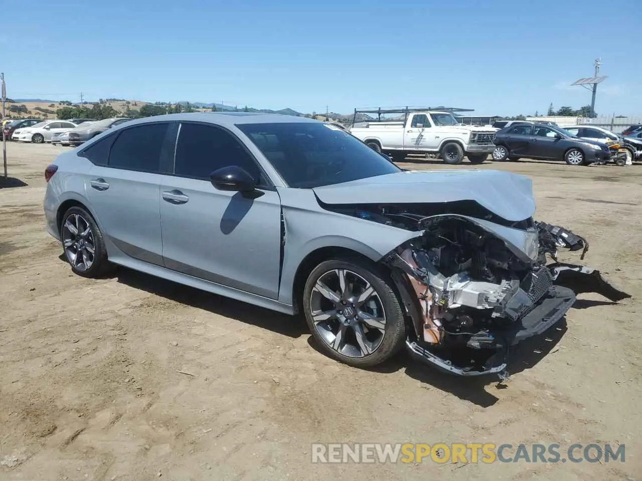 4 Photograph of a damaged car 2HGFE4F82SH304091 HONDA CIVIC 2025