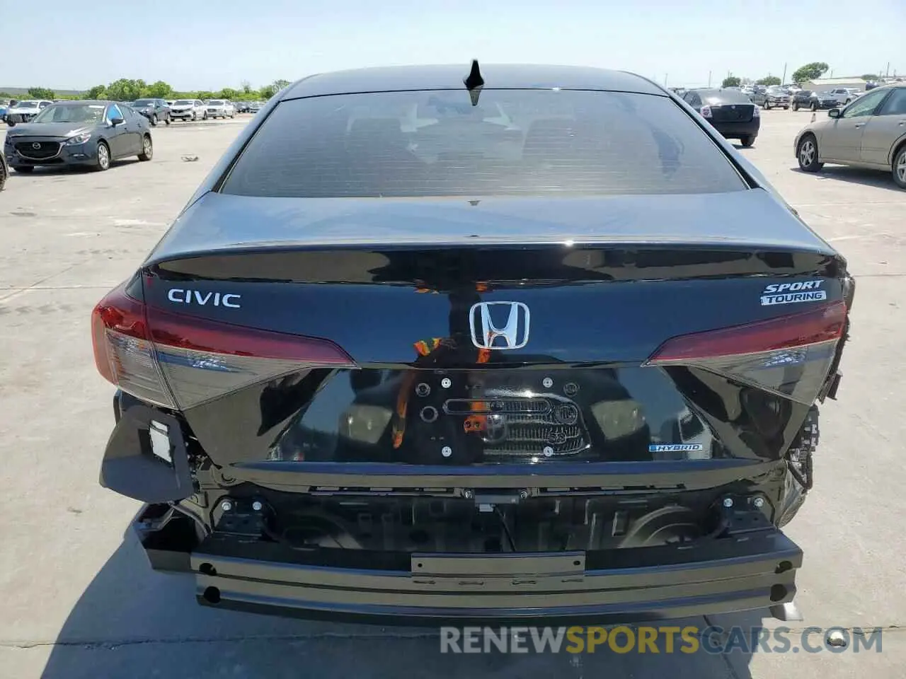 6 Photograph of a damaged car 2HGFE4F82SH304804 HONDA CIVIC 2025