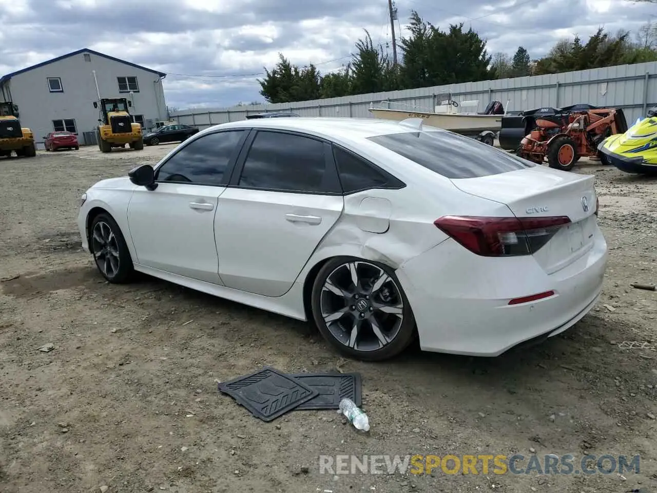 2 Photograph of a damaged car 2HGFE4F82SH306715 HONDA CIVIC 2025