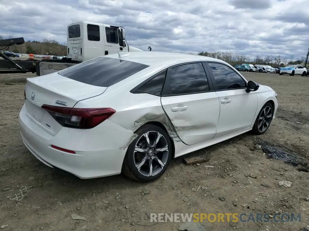3 Photograph of a damaged car 2HGFE4F82SH306715 HONDA CIVIC 2025