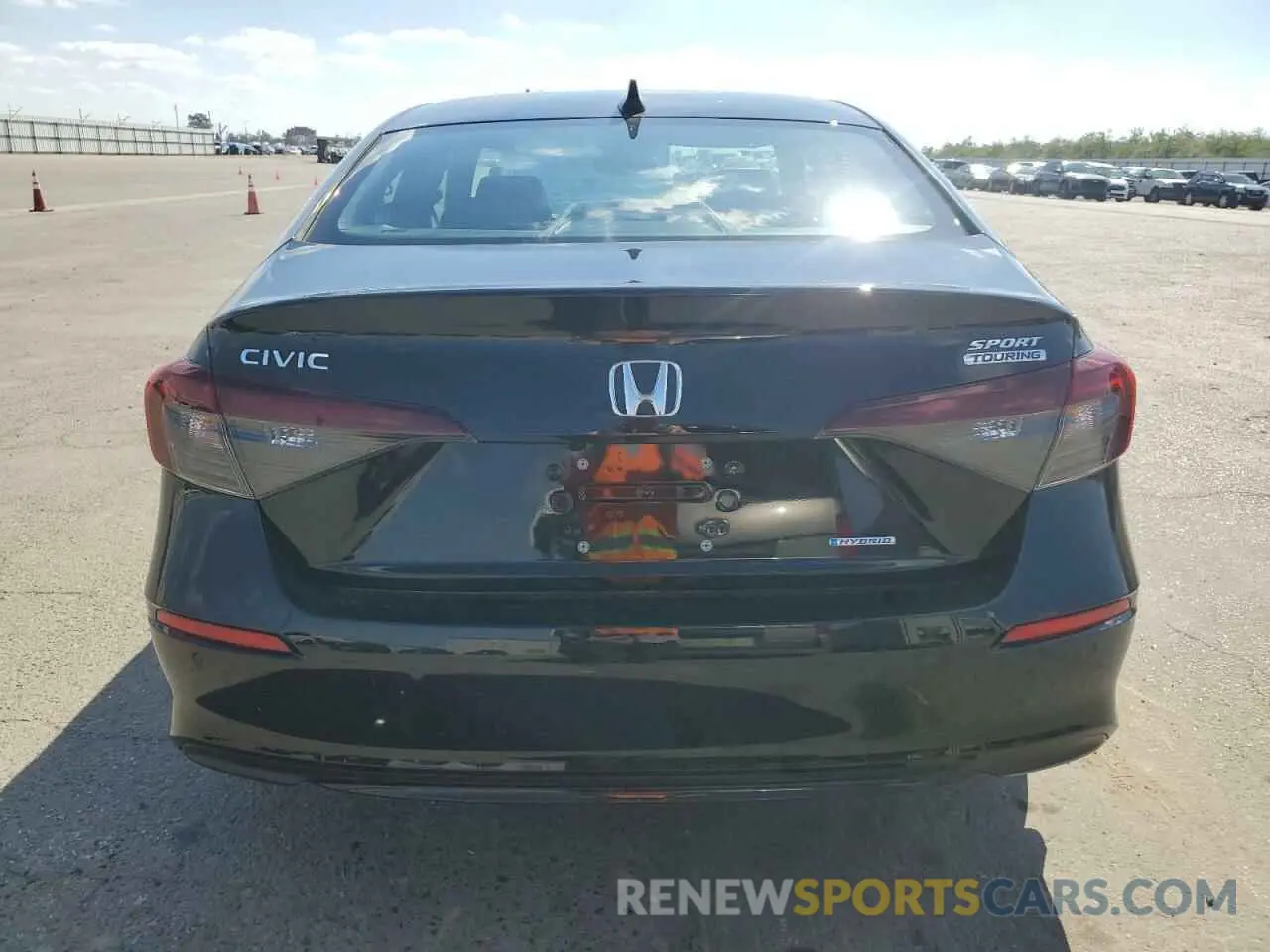 6 Photograph of a damaged car 2HGFE4F82SH322753 HONDA CIVIC 2025