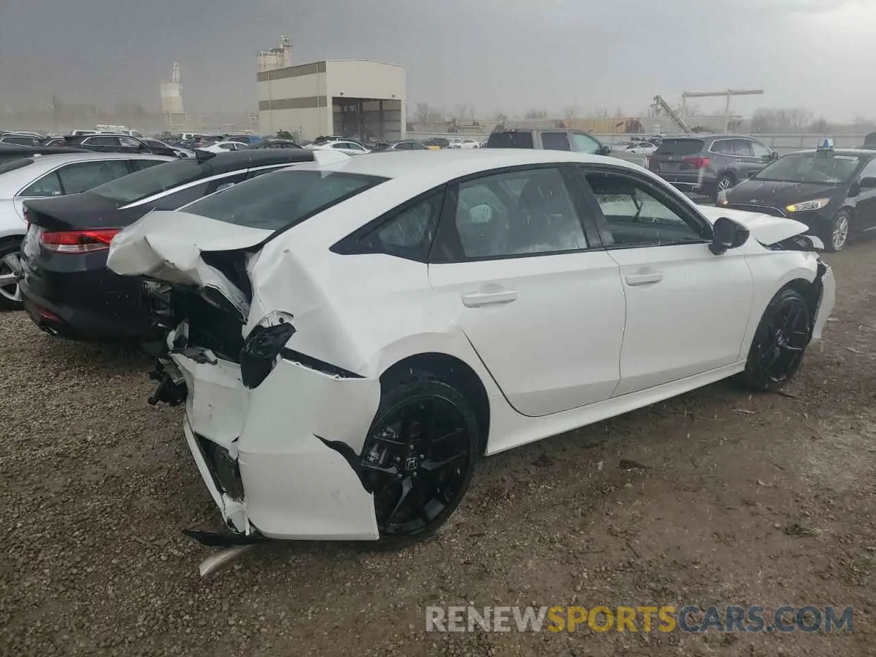 3 Photograph of a damaged car 2HGFE4F83SH301264 HONDA CIVIC 2025