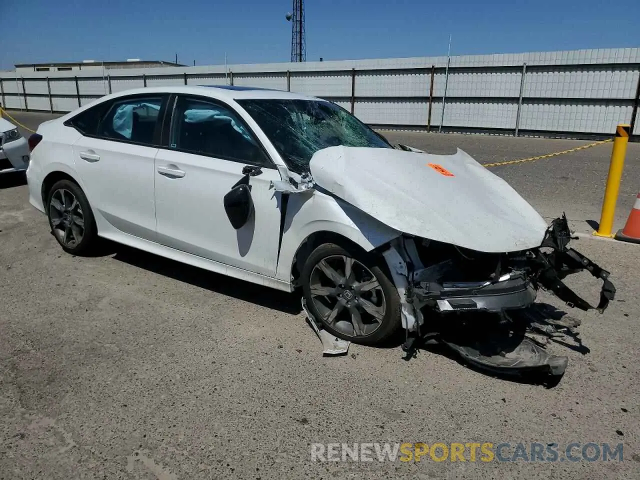 4 Photograph of a damaged car 2HGFE4F83SH309333 HONDA CIVIC 2025
