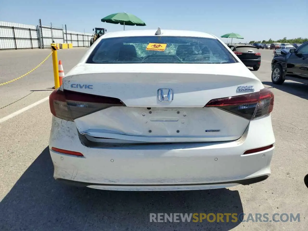 6 Photograph of a damaged car 2HGFE4F83SH309333 HONDA CIVIC 2025