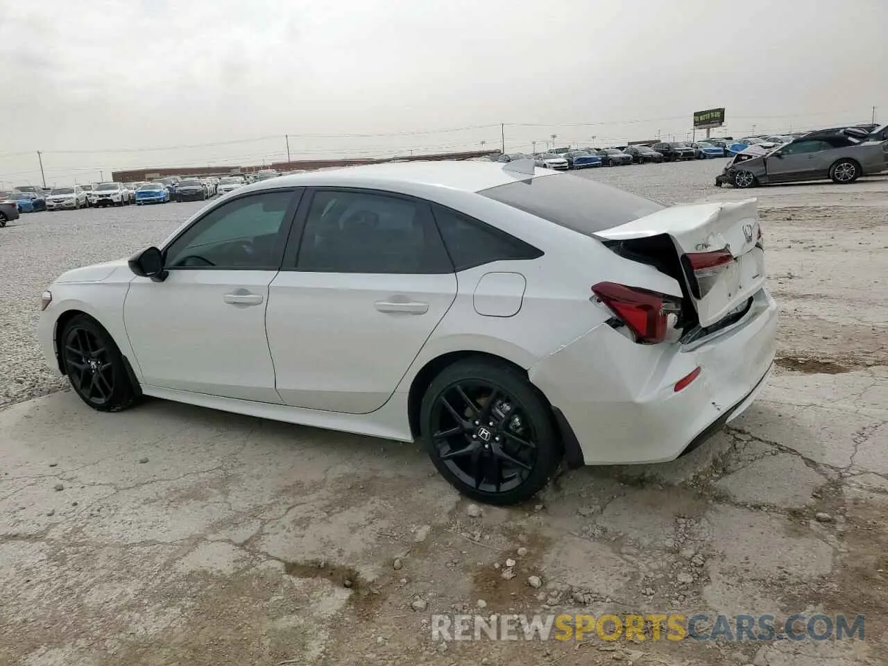 2 Photograph of a damaged car 2HGFE4F84SH324259 HONDA CIVIC 2025