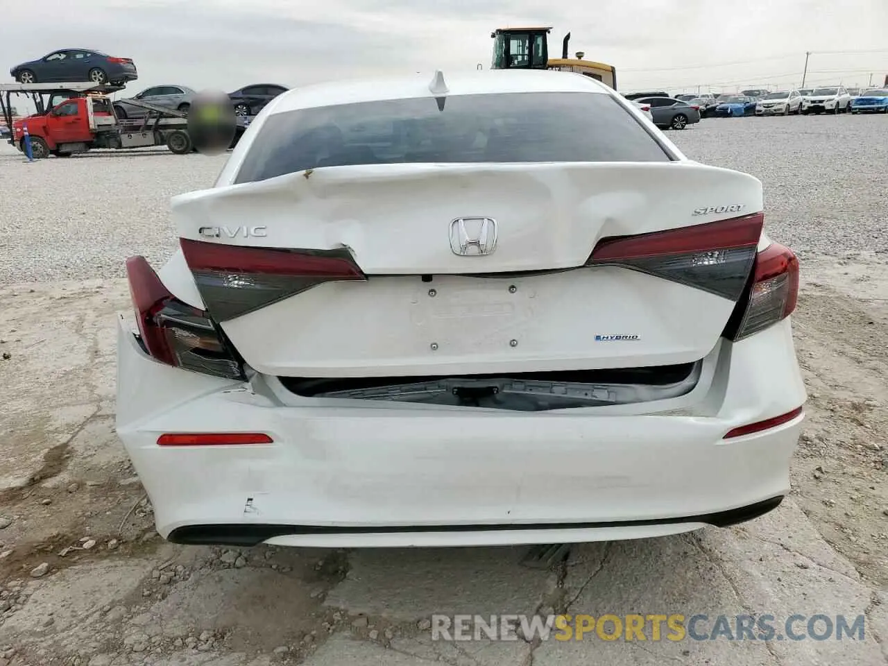 6 Photograph of a damaged car 2HGFE4F84SH324259 HONDA CIVIC 2025