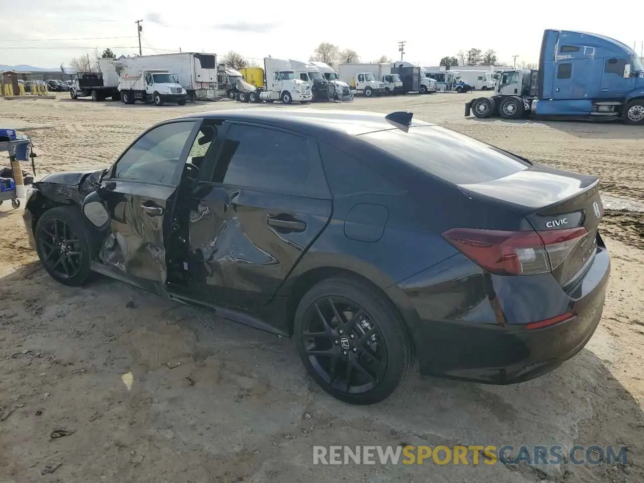 2 Photograph of a damaged car 2HGFE4F84SH326075 HONDA CIVIC 2025