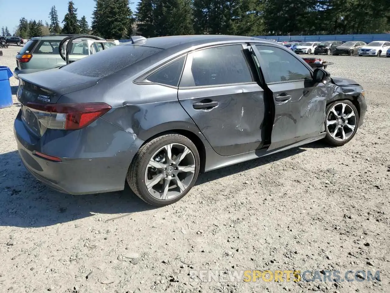 3 Photograph of a damaged car 2HGFE4F85SH316722 HONDA CIVIC 2025