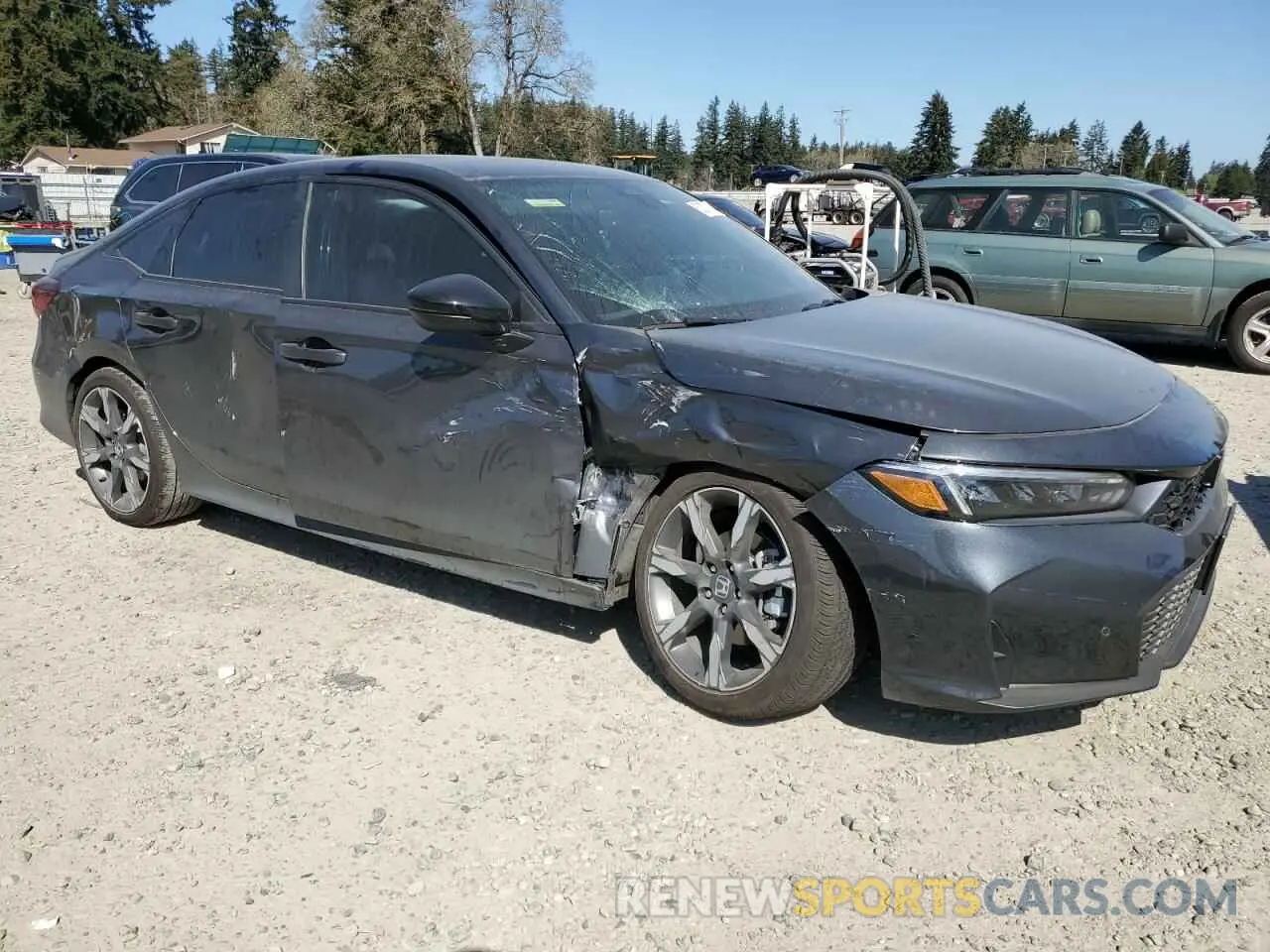 4 Photograph of a damaged car 2HGFE4F85SH316722 HONDA CIVIC 2025