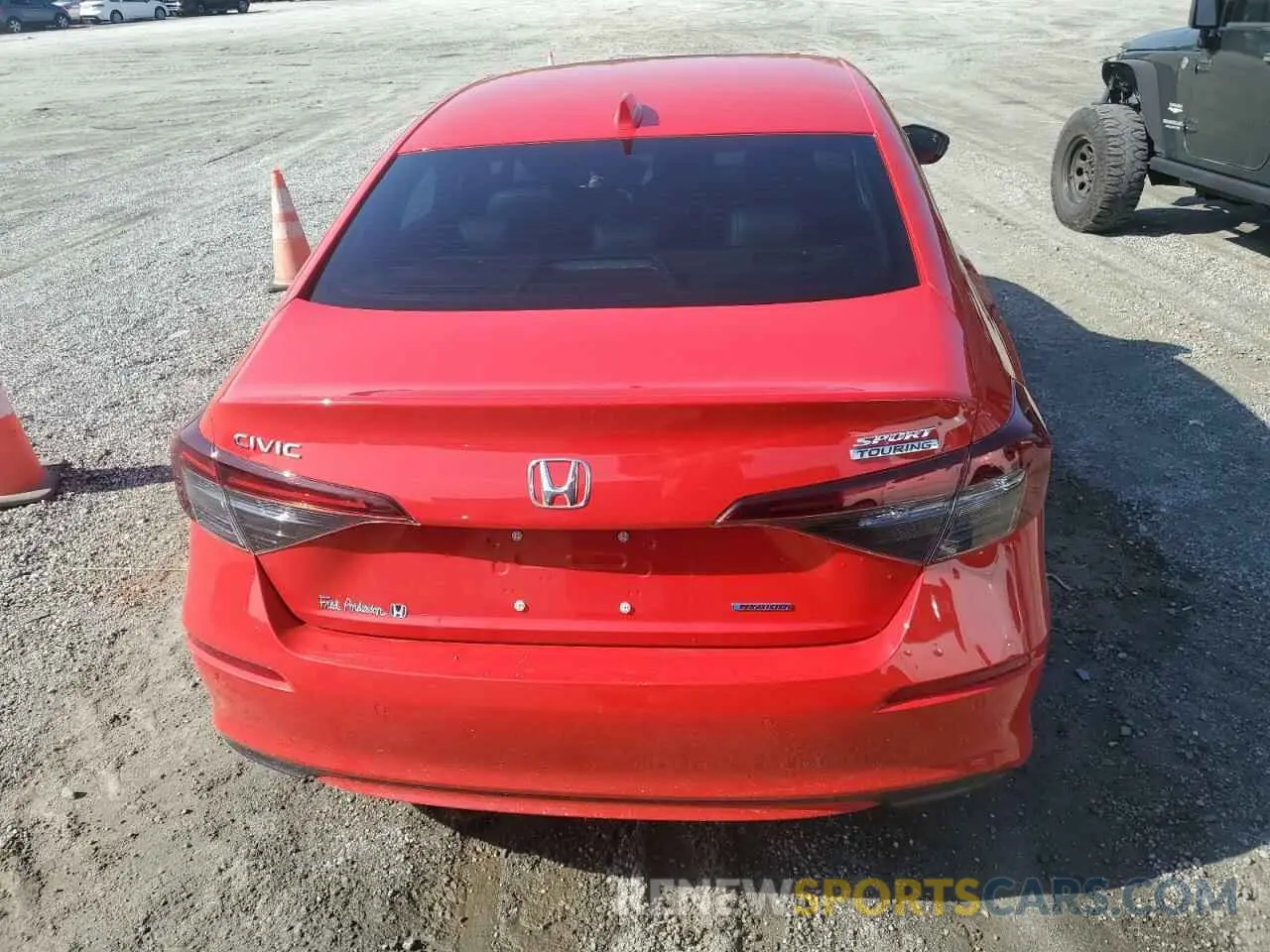 6 Photograph of a damaged car 2HGFE4F85SH320527 HONDA CIVIC 2025