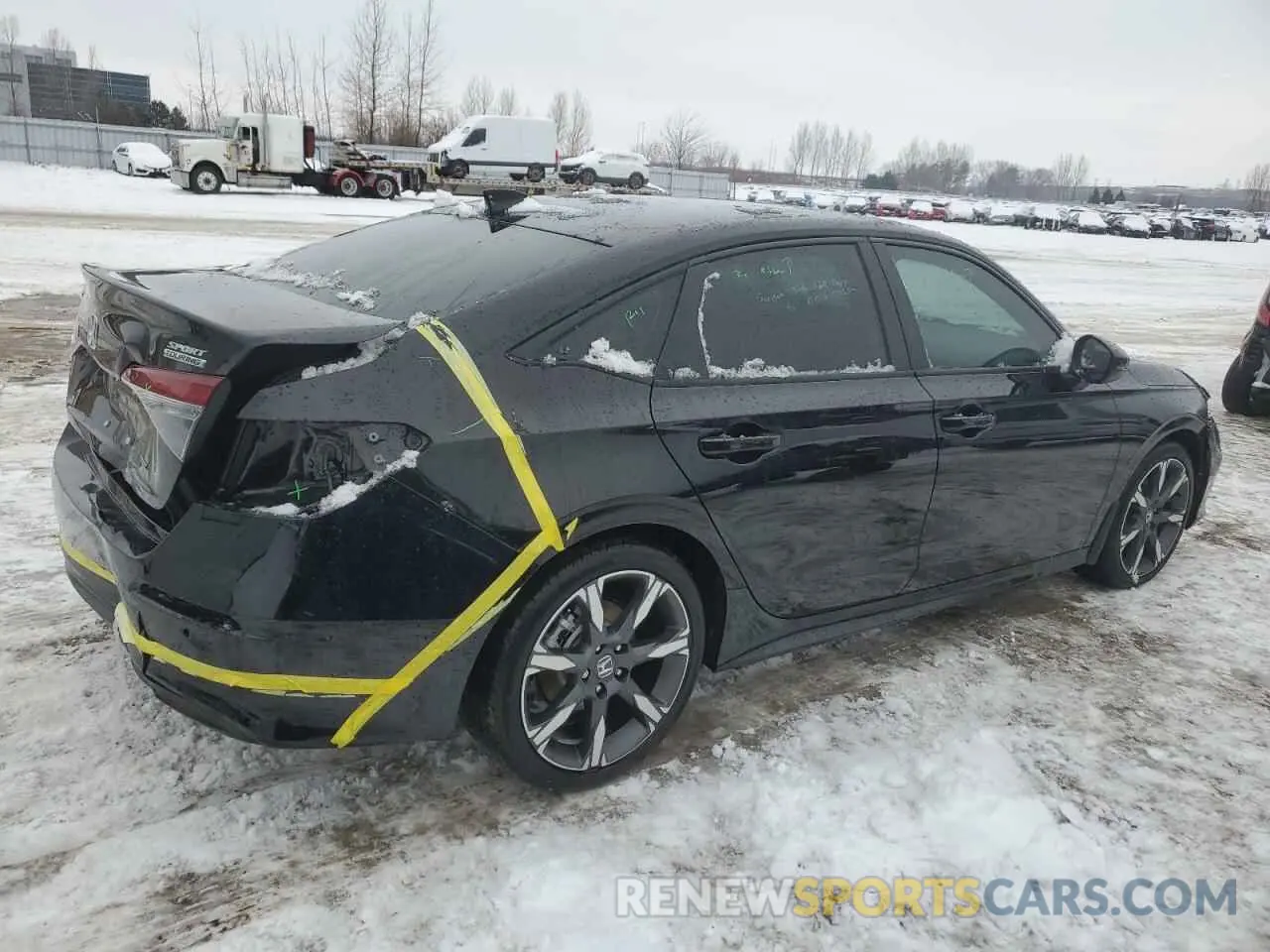 3 Photograph of a damaged car 2HGFE4F86SH002951 HONDA CIVIC 2025