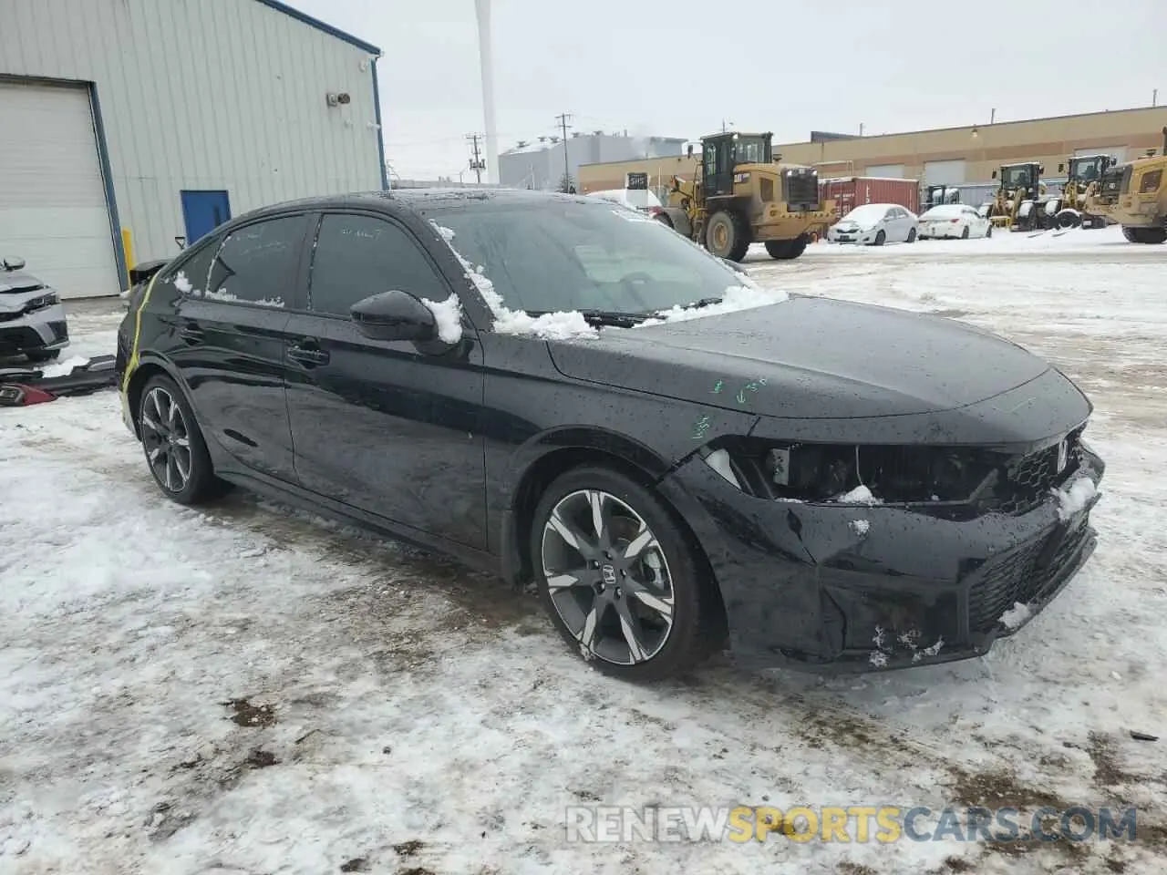 4 Photograph of a damaged car 2HGFE4F86SH002951 HONDA CIVIC 2025
