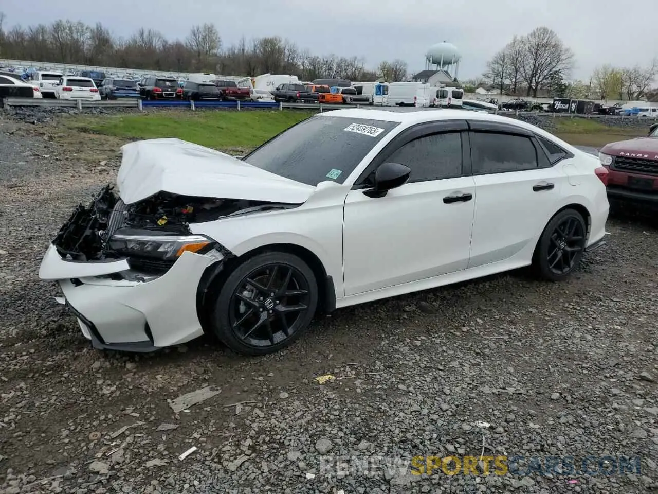 1 Photograph of a damaged car 2HGFE4F86SH315112 HONDA CIVIC 2025