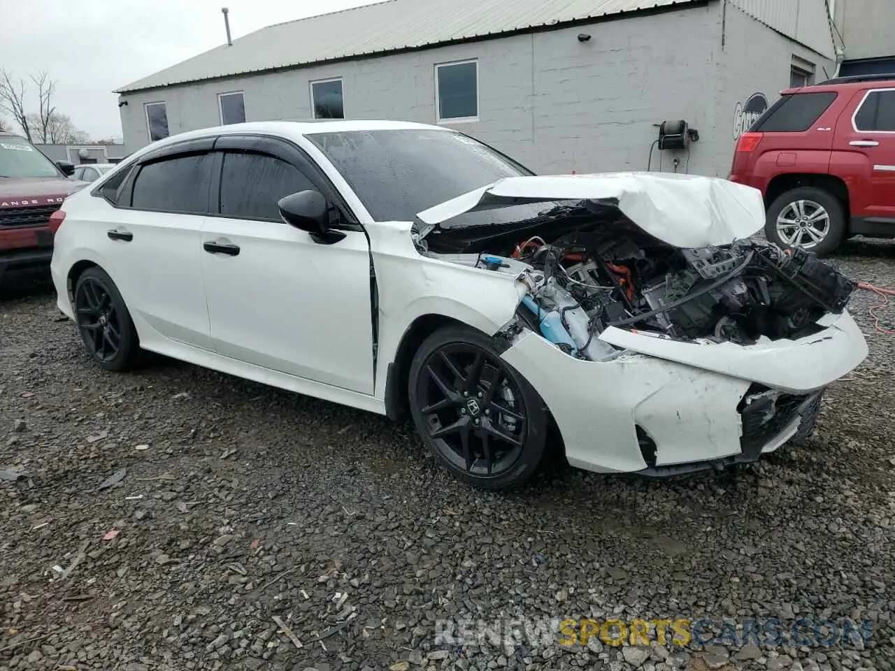 4 Photograph of a damaged car 2HGFE4F86SH315112 HONDA CIVIC 2025