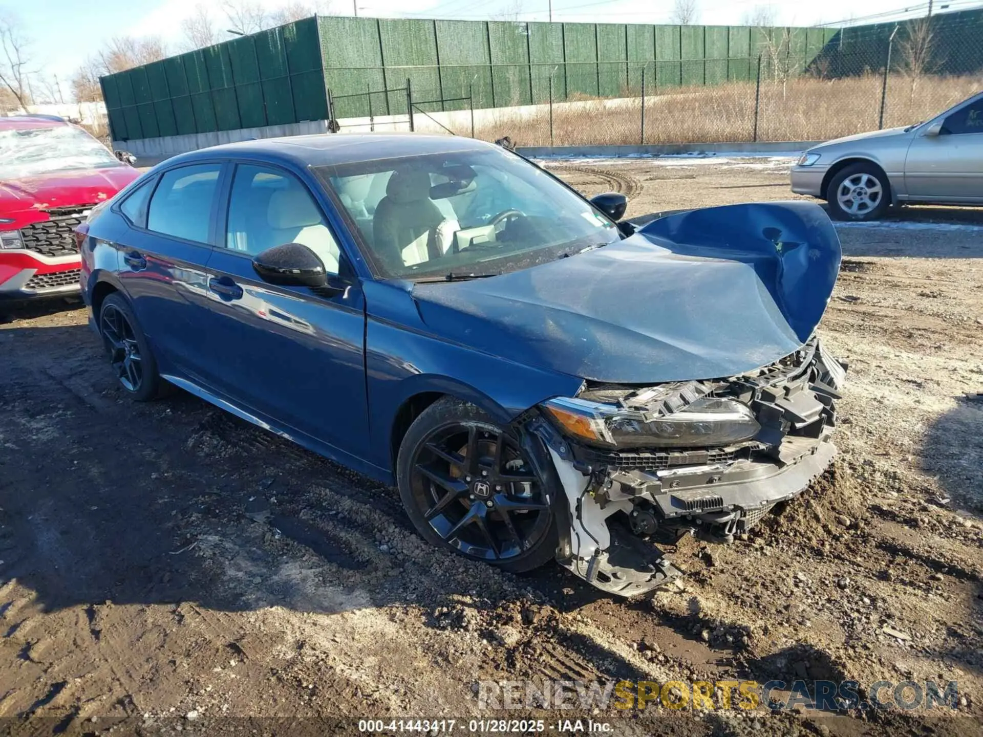 1 Photograph of a damaged car 2HGFE4F86SH320181 HONDA CIVIC 2025