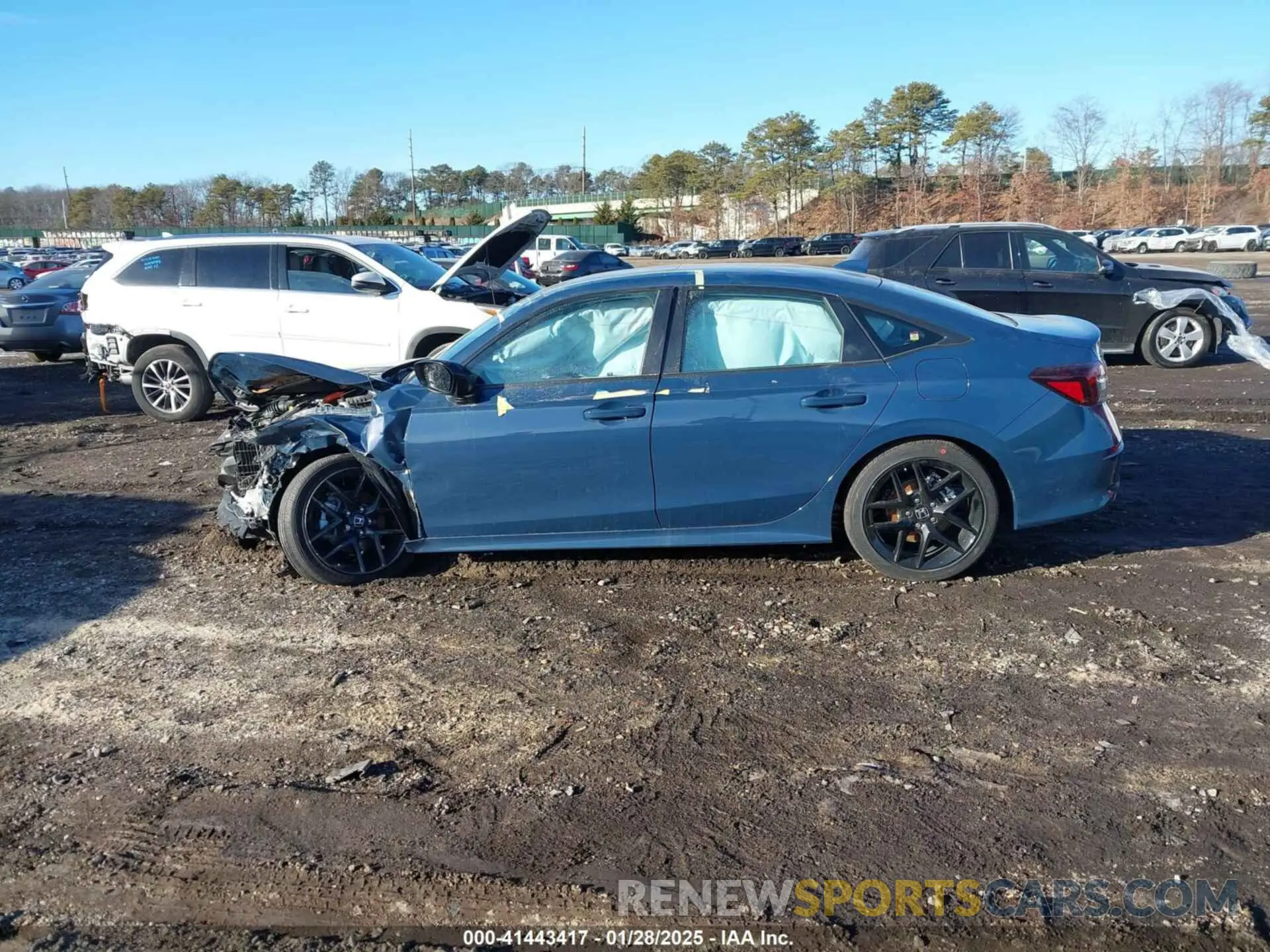 14 Photograph of a damaged car 2HGFE4F86SH320181 HONDA CIVIC 2025