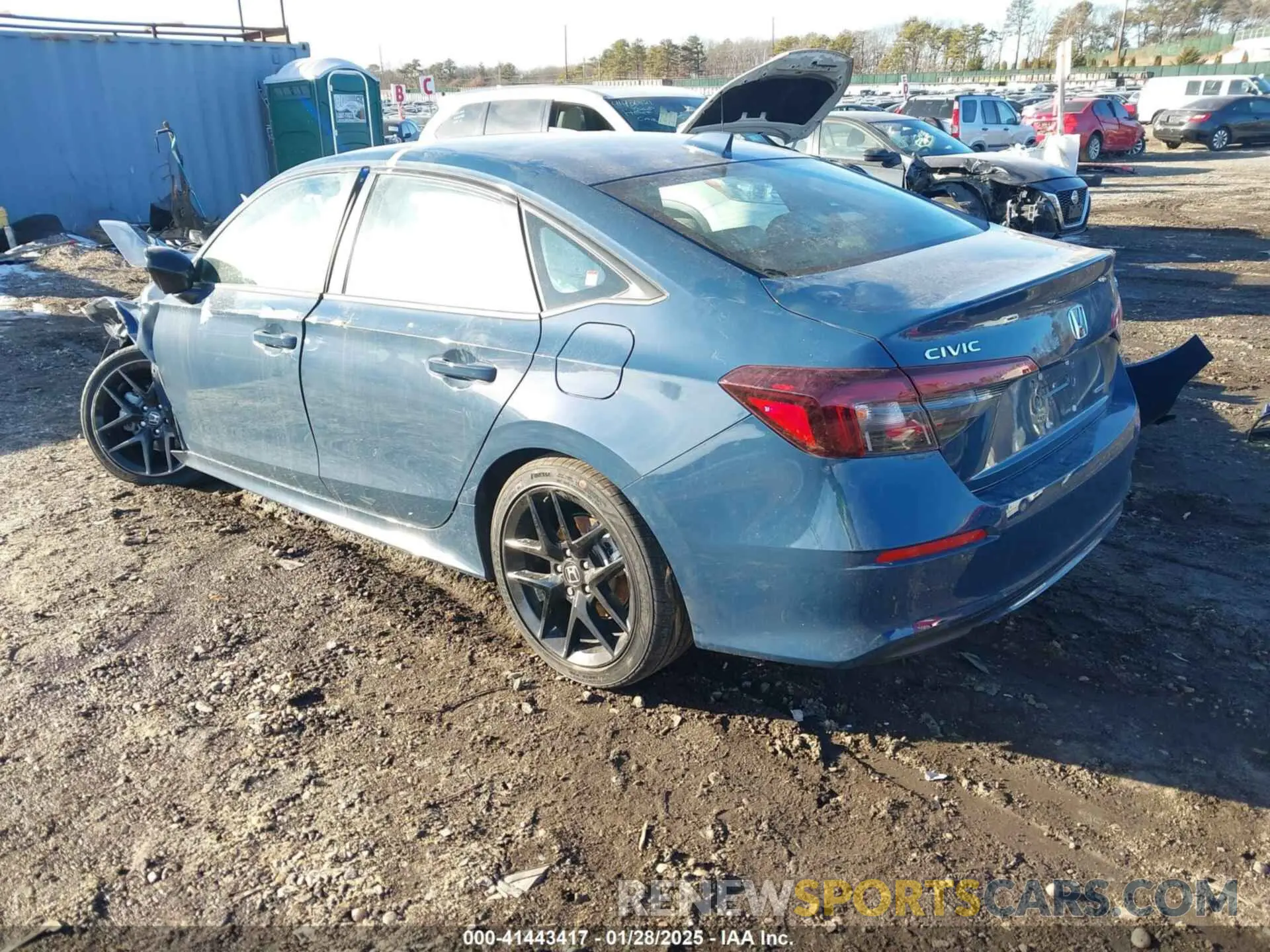 3 Photograph of a damaged car 2HGFE4F86SH320181 HONDA CIVIC 2025