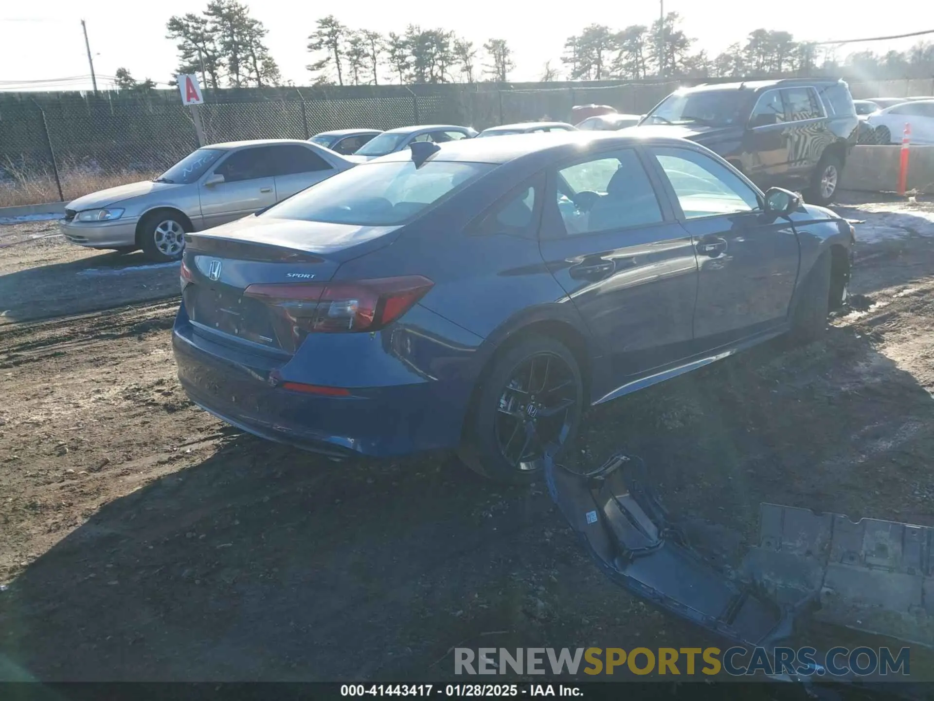 4 Photograph of a damaged car 2HGFE4F86SH320181 HONDA CIVIC 2025