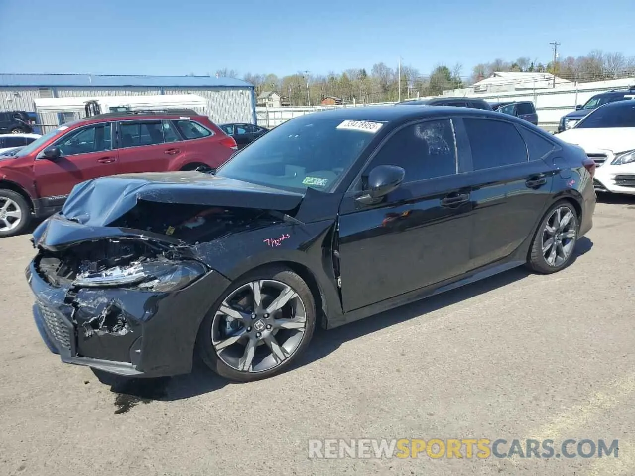 1 Photograph of a damaged car 2HGFE4F86SH322769 HONDA CIVIC 2025
