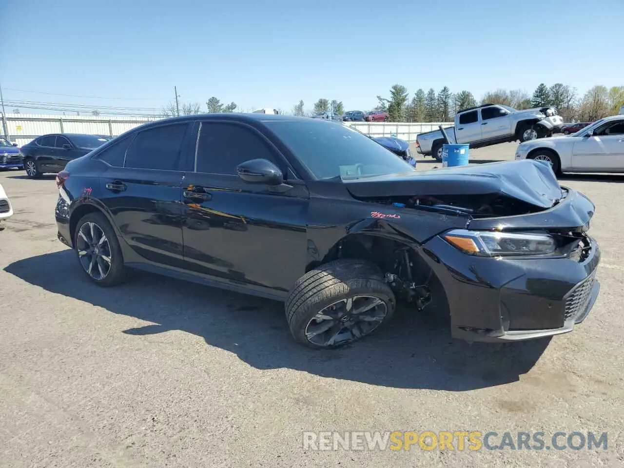 4 Photograph of a damaged car 2HGFE4F86SH322769 HONDA CIVIC 2025