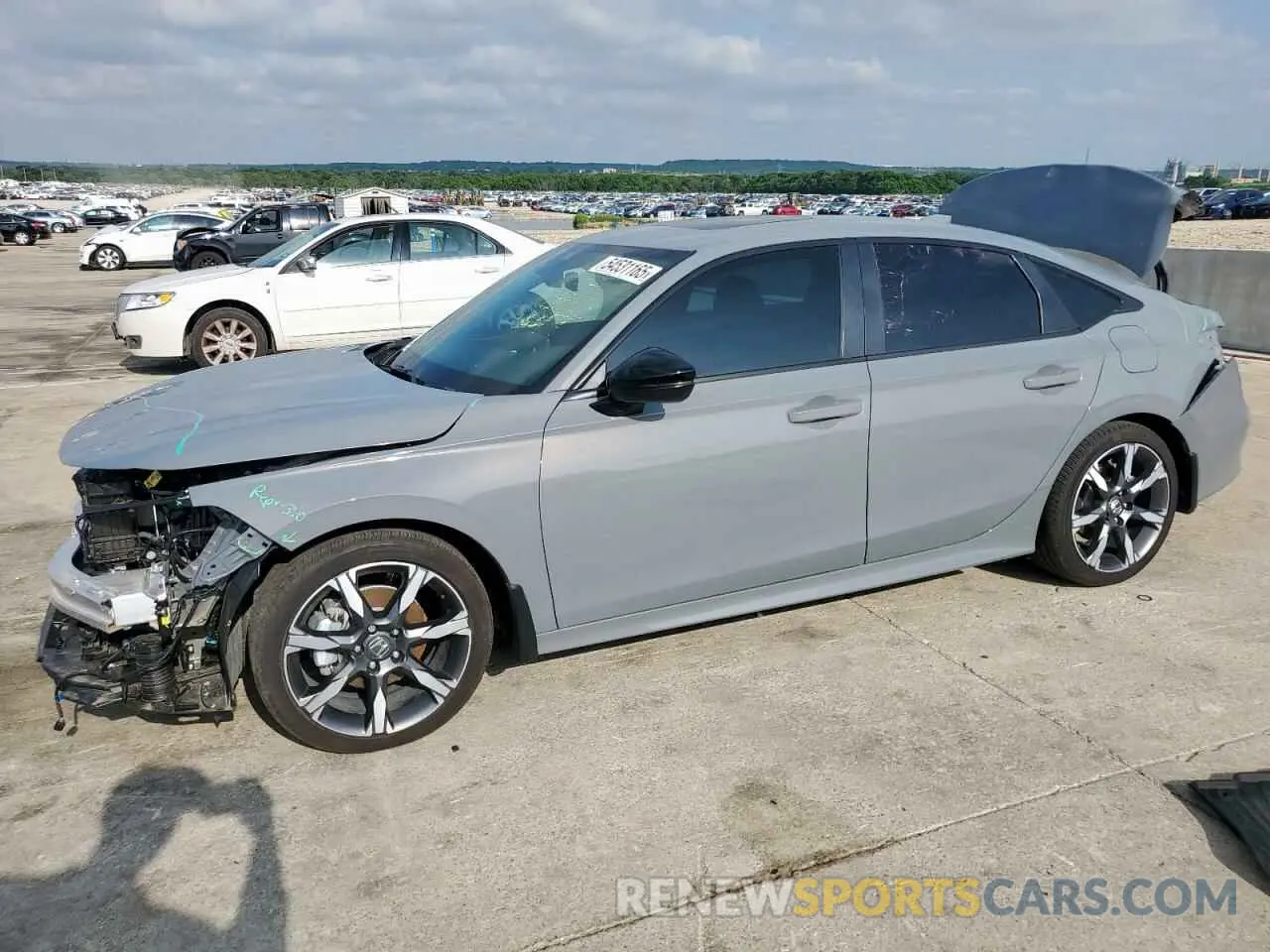 1 Photograph of a damaged car 2HGFE4F87SH303311 HONDA CIVIC 2025
