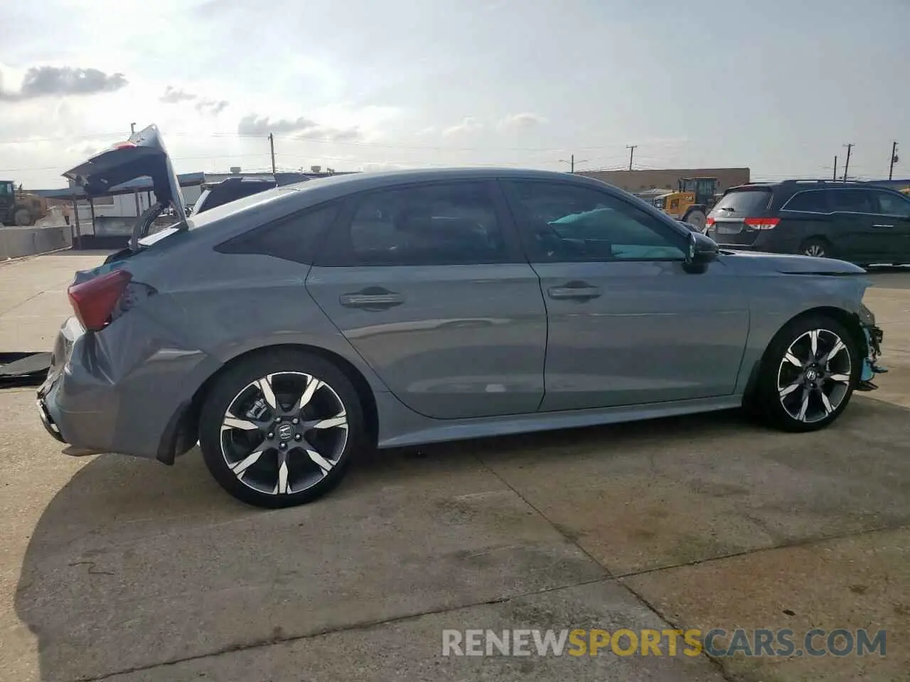 3 Photograph of a damaged car 2HGFE4F87SH303311 HONDA CIVIC 2025