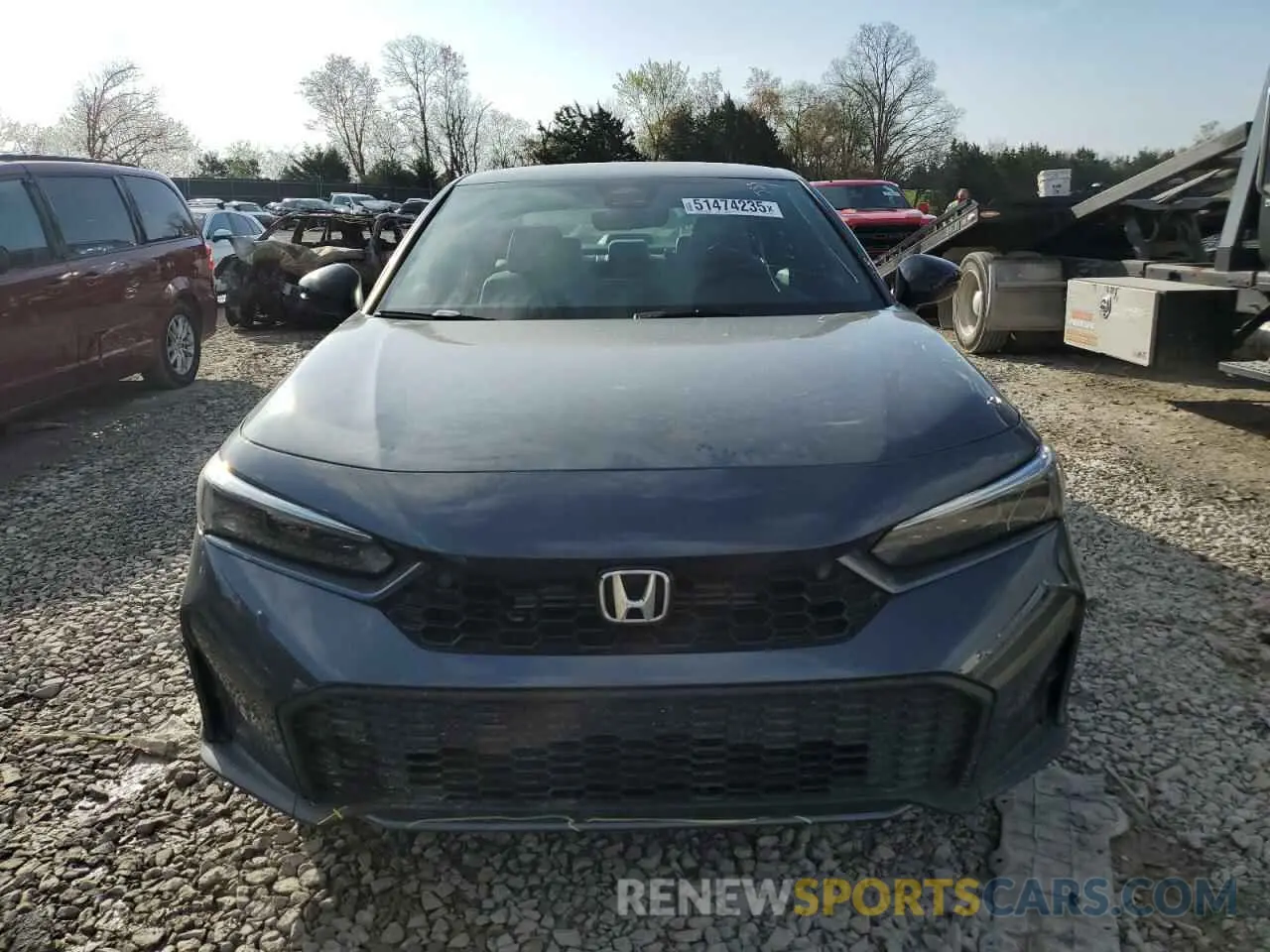 5 Photograph of a damaged car 2HGFE4F87SH320237 HONDA CIVIC 2025