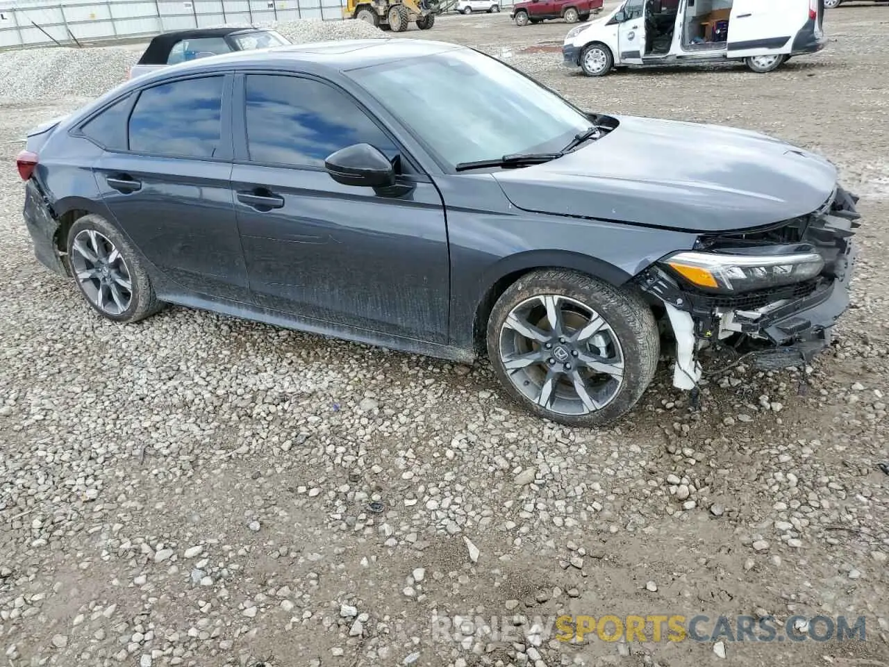 4 Photograph of a damaged car 2HGFE4F87SH326314 HONDA CIVIC 2025