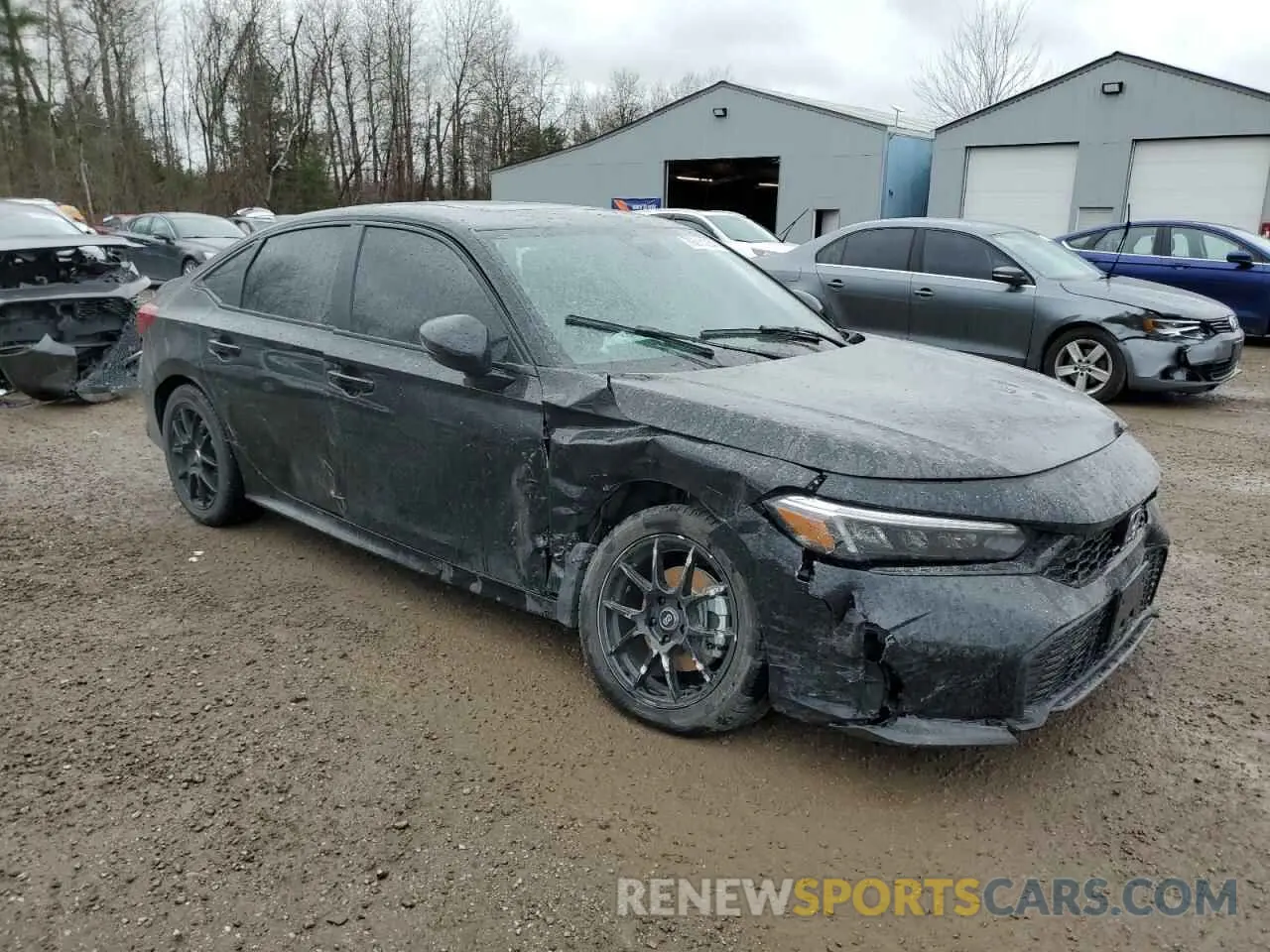 4 Photograph of a damaged car 2HGFE4F88SH005947 HONDA CIVIC 2025