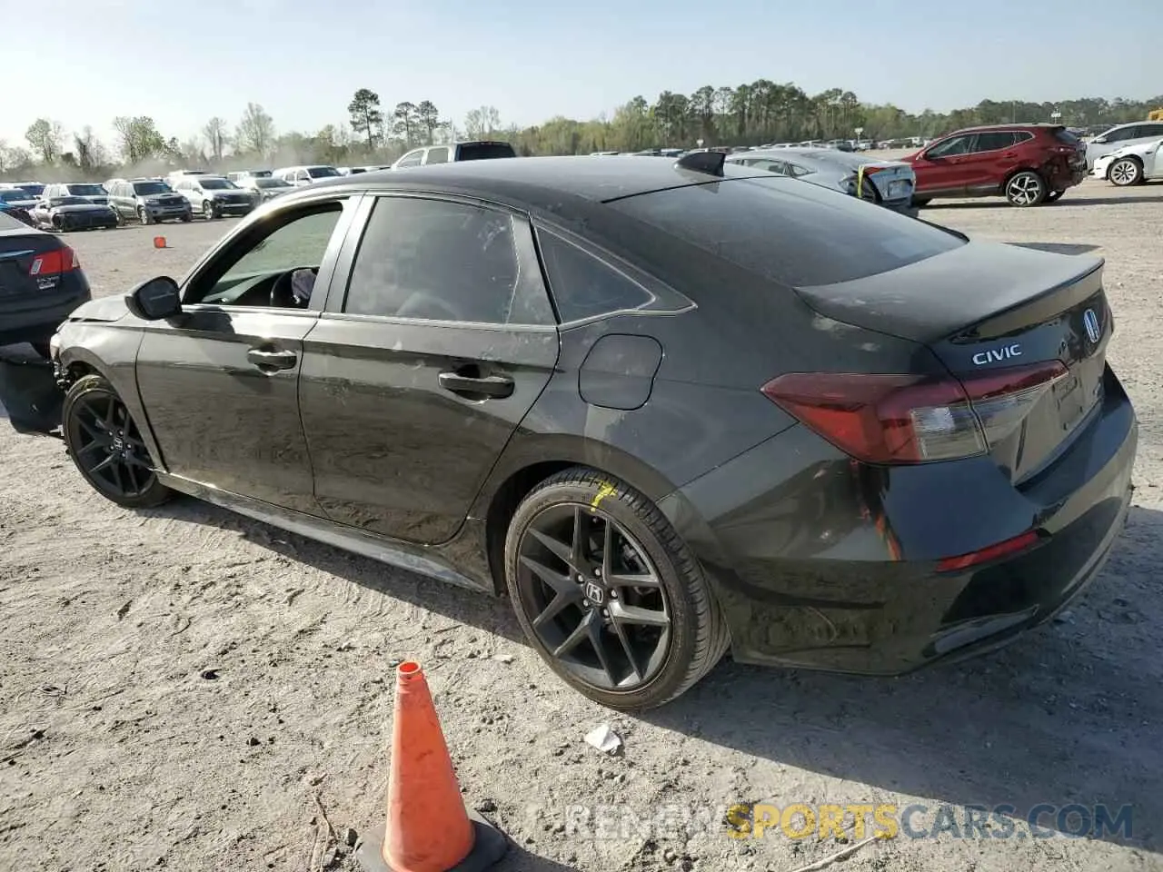 2 Photograph of a damaged car 2HGFE4F88SH322529 HONDA CIVIC 2025