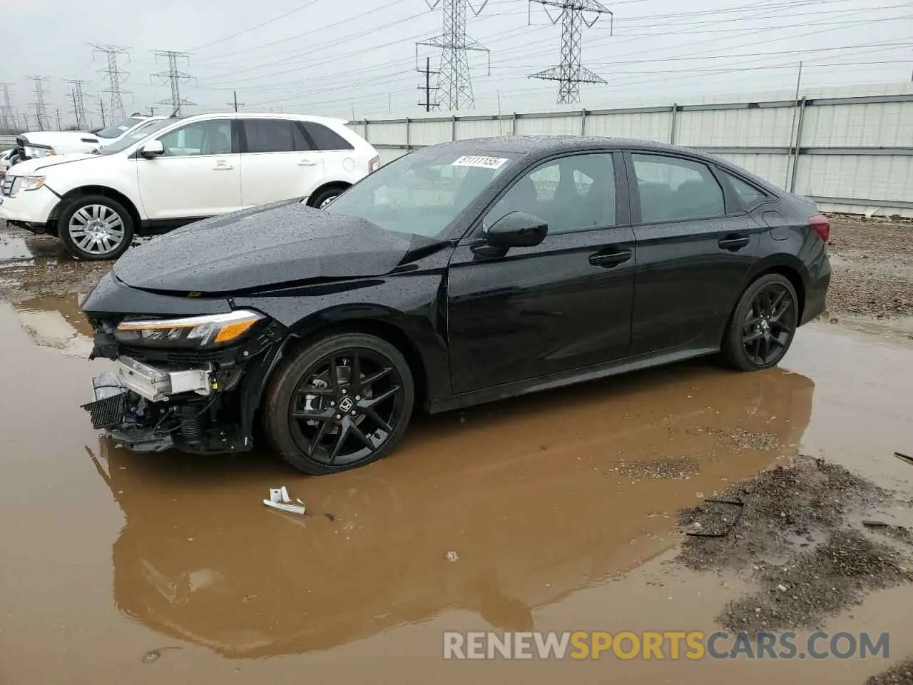 1 Photograph of a damaged car 2HGFE4F88SH327360 HONDA CIVIC 2025