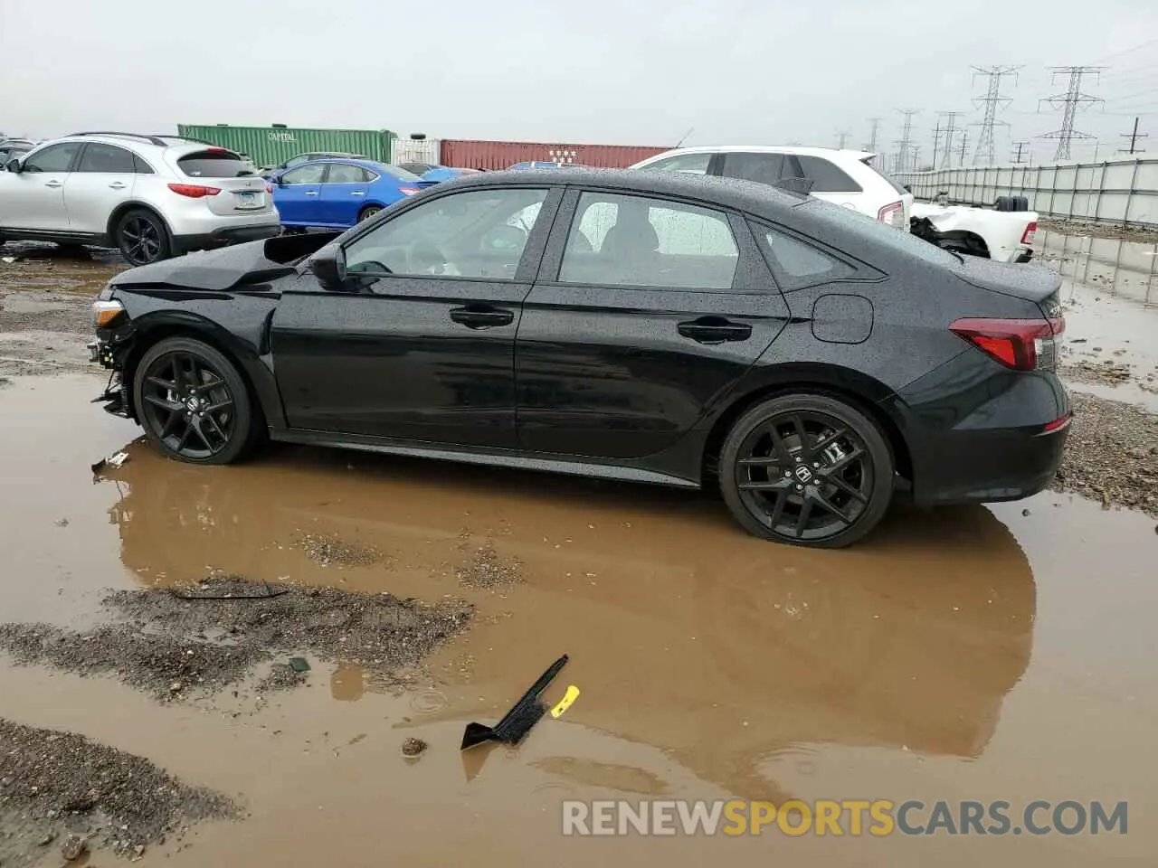 2 Photograph of a damaged car 2HGFE4F88SH327360 HONDA CIVIC 2025