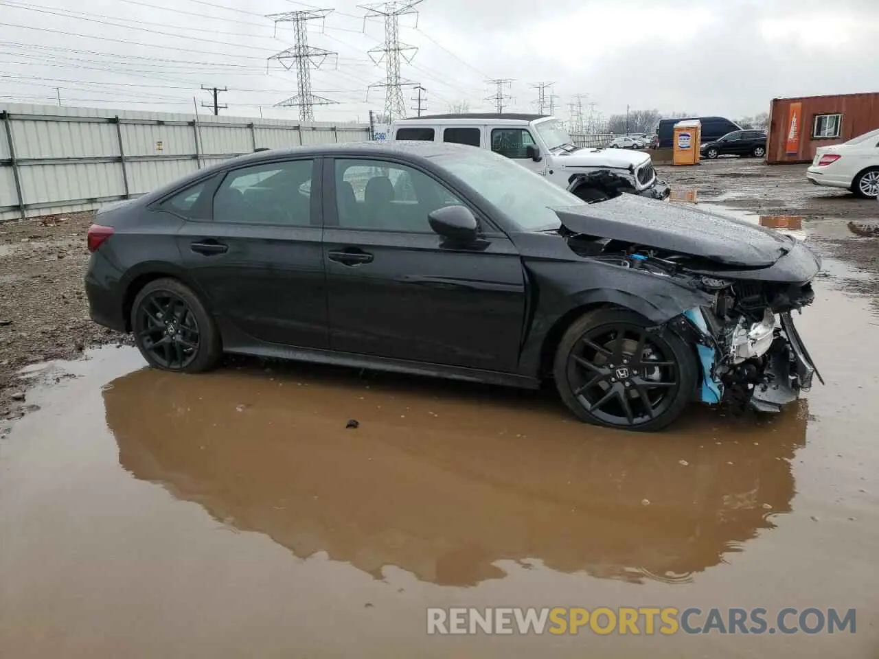 4 Photograph of a damaged car 2HGFE4F88SH327360 HONDA CIVIC 2025