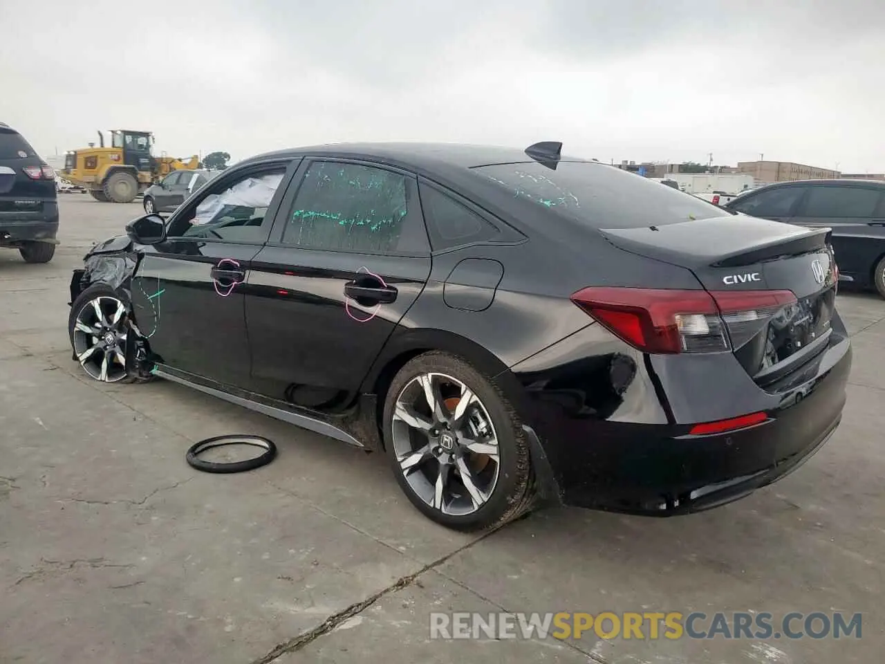 2 Photograph of a damaged car 2HGFE4F88SH329772 HONDA CIVIC 2025