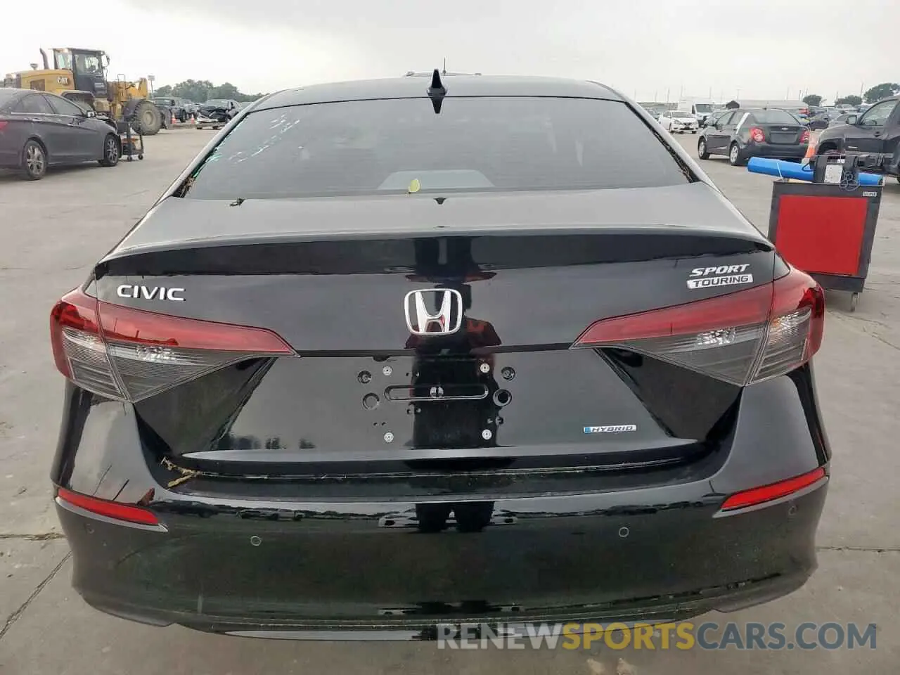 6 Photograph of a damaged car 2HGFE4F88SH329772 HONDA CIVIC 2025