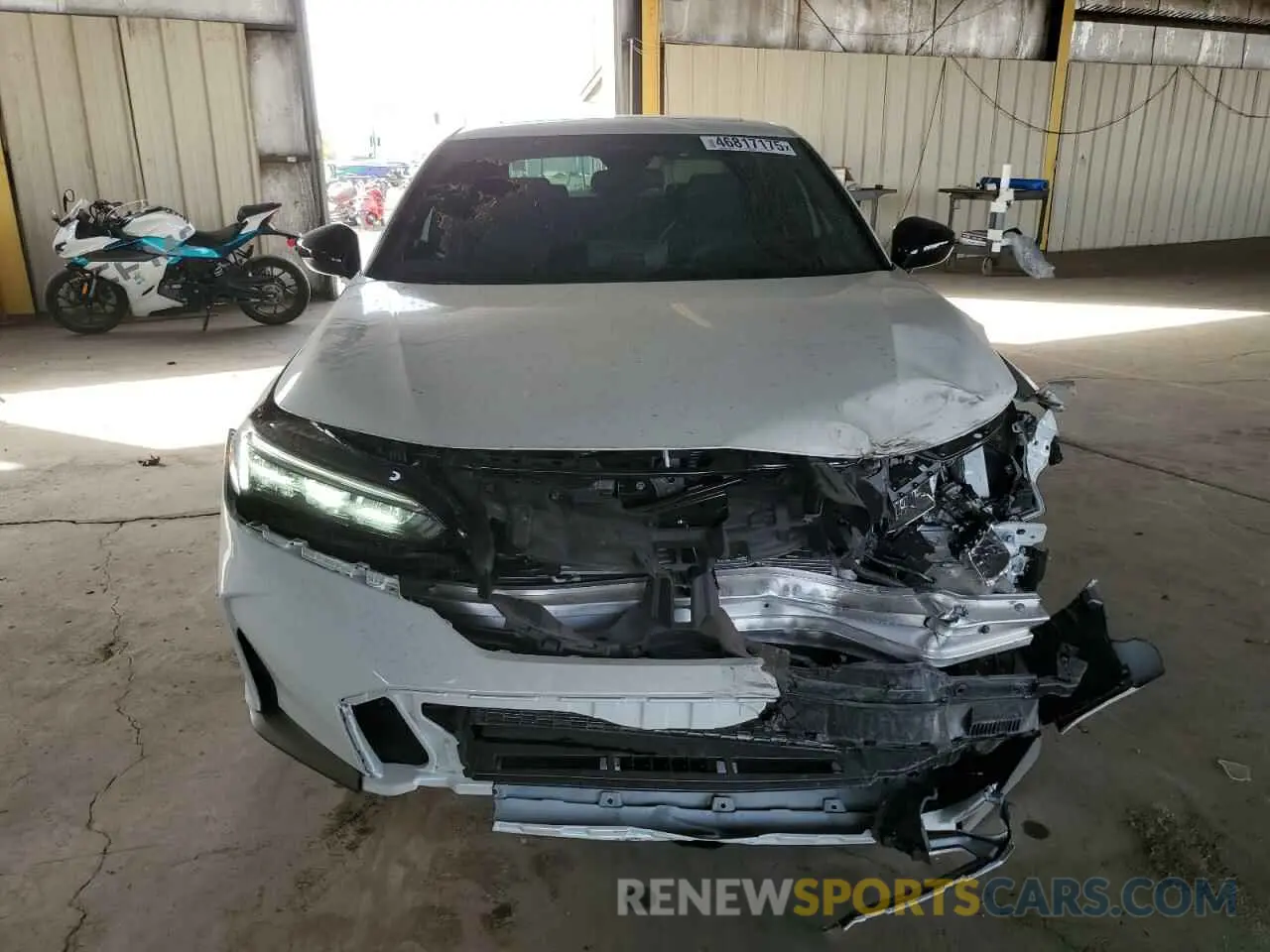 5 Photograph of a damaged car 2HGFE4F89SH308882 HONDA CIVIC 2025