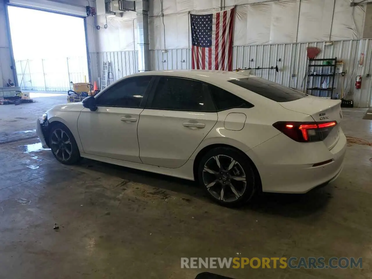 2 Photograph of a damaged car 2HGFE4F89SH321311 HONDA CIVIC 2025