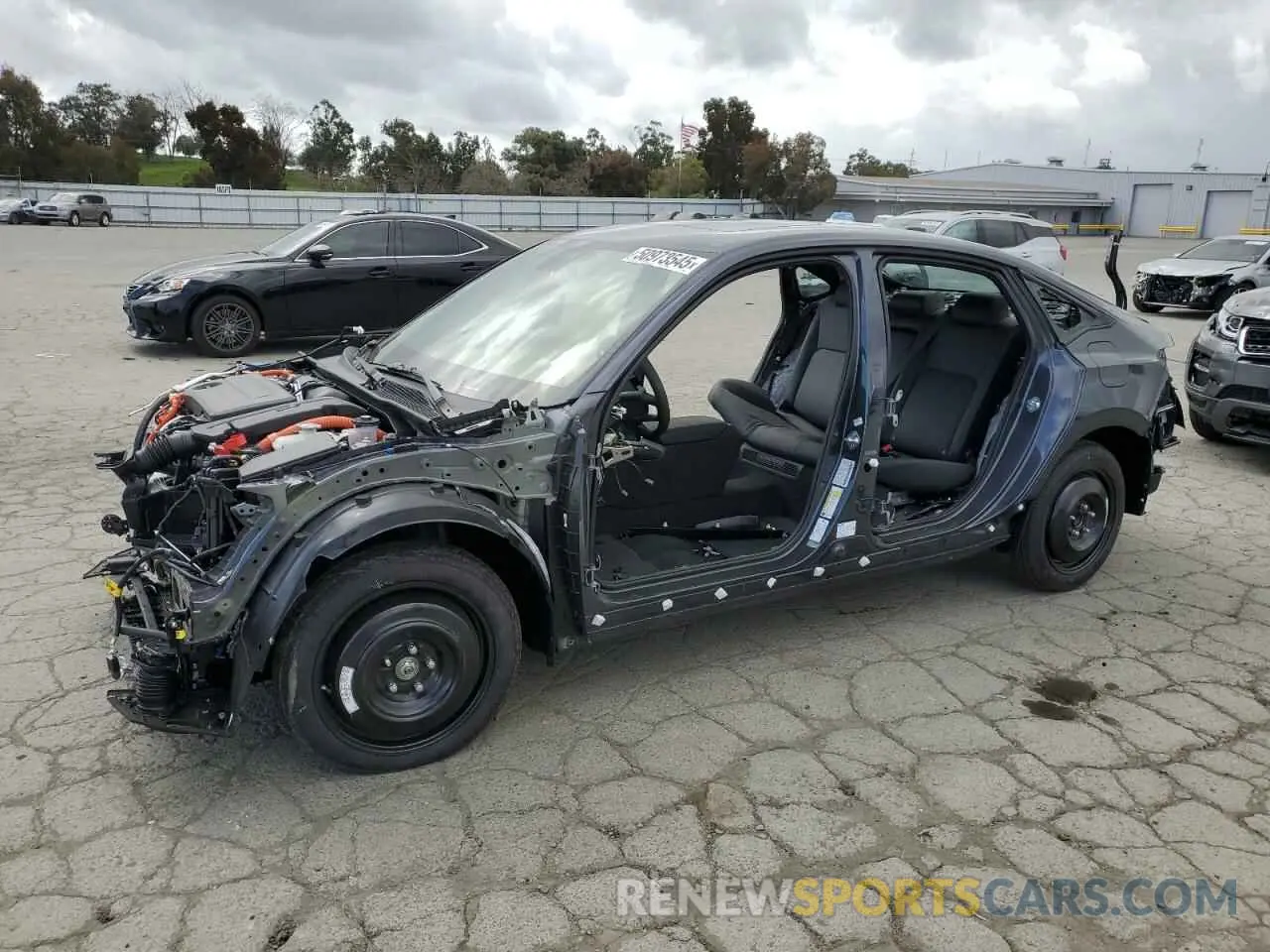 1 Photograph of a damaged car 2HGFE4F89SH332812 HONDA CIVIC 2025