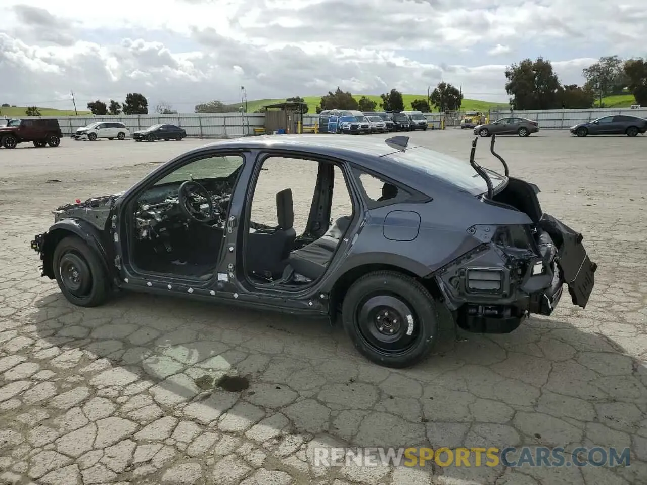 2 Photograph of a damaged car 2HGFE4F89SH332812 HONDA CIVIC 2025