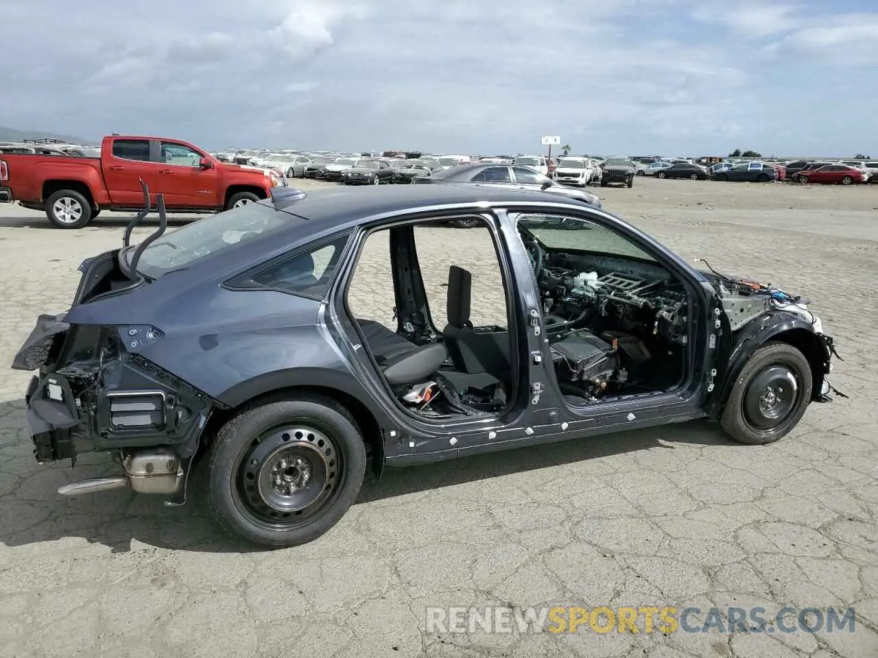 3 Photograph of a damaged car 2HGFE4F89SH332812 HONDA CIVIC 2025