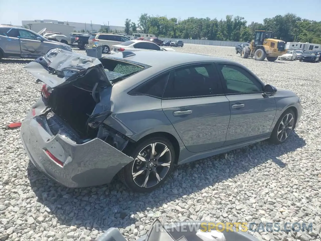 3 Photograph of a damaged car 2HGFE4F8XSH314481 HONDA CIVIC 2025