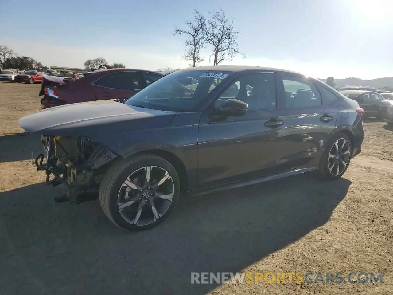 1 Photograph of a damaged car 2HGFE4F8XSH314982 HONDA CIVIC 2025