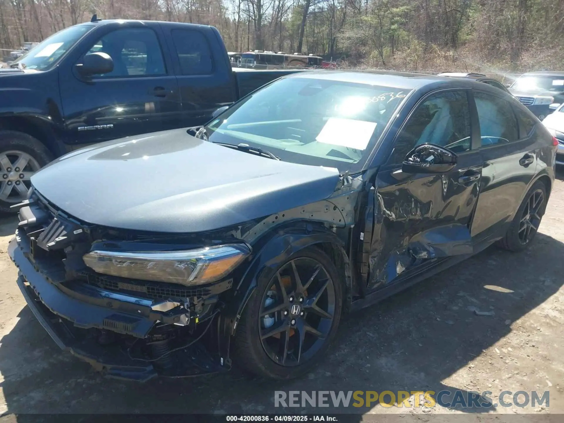 2 Photograph of a damaged car 19XFL4H81SE008332 HONDA CIVIC  HYBRID 2025