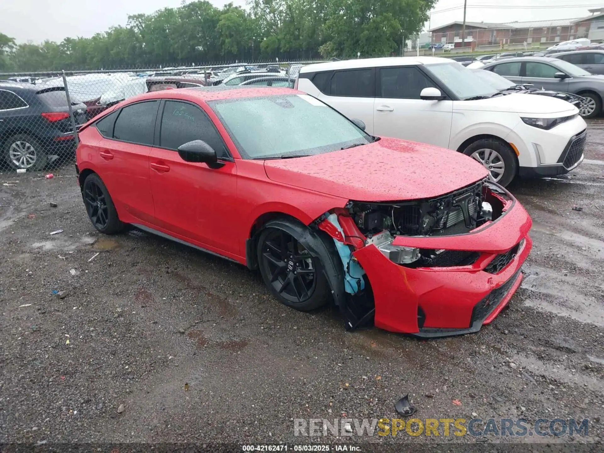 1 Photograph of a damaged car 19XFL4H83SE012060 HONDA CIVIC  HYBRID 2025
