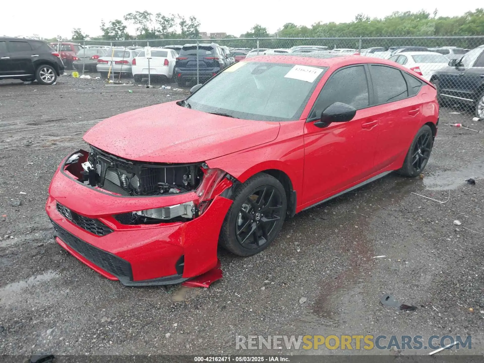 2 Photograph of a damaged car 19XFL4H83SE012060 HONDA CIVIC  HYBRID 2025